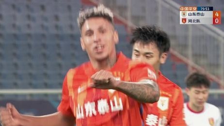 泰山奇胜新鹏城！克雷桑梅开二度，胡睿宝绝平加码的战报